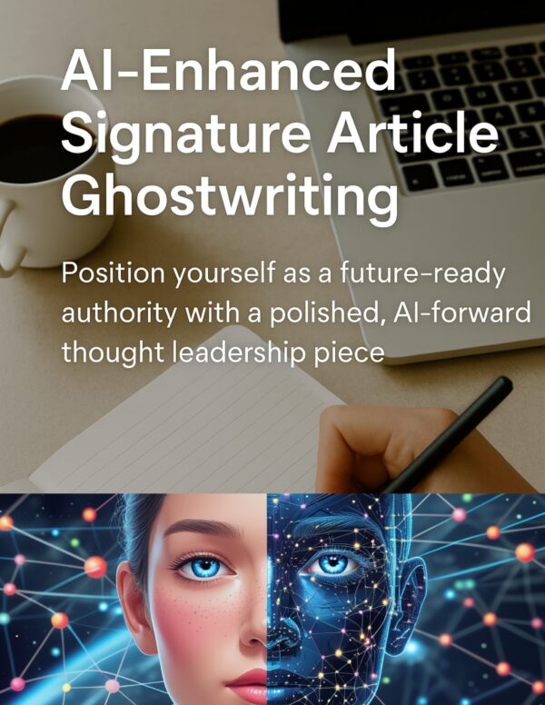 AI-Enhanced Signature Article Ghostwriting